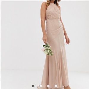 ASOS Blush Bridesmaids Dress